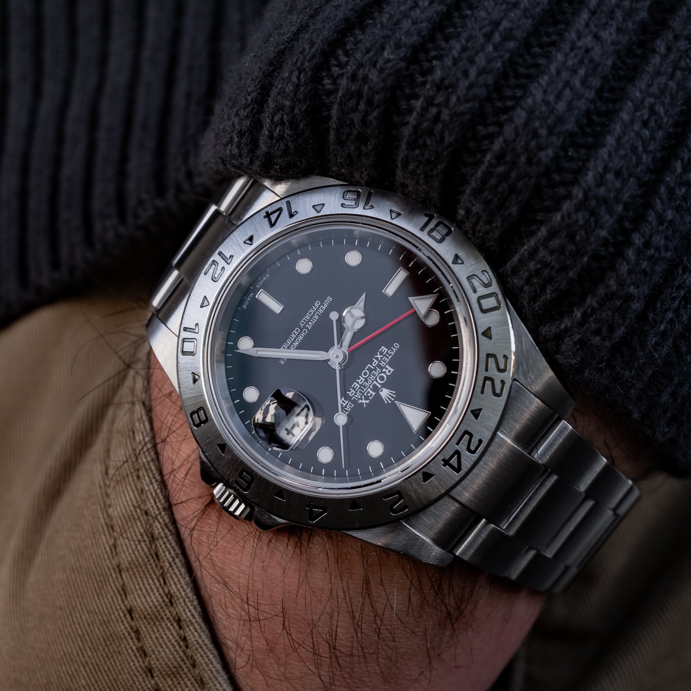 rolex explorer ii 16750